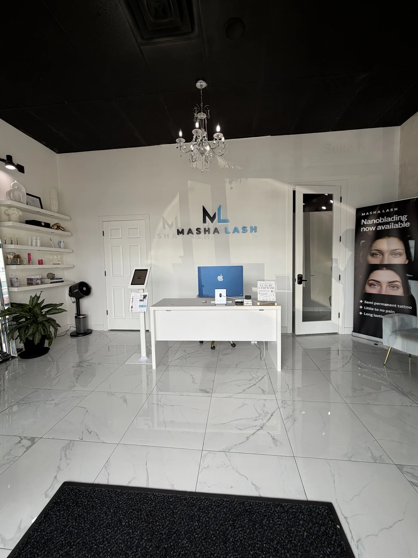 Salon after renovation